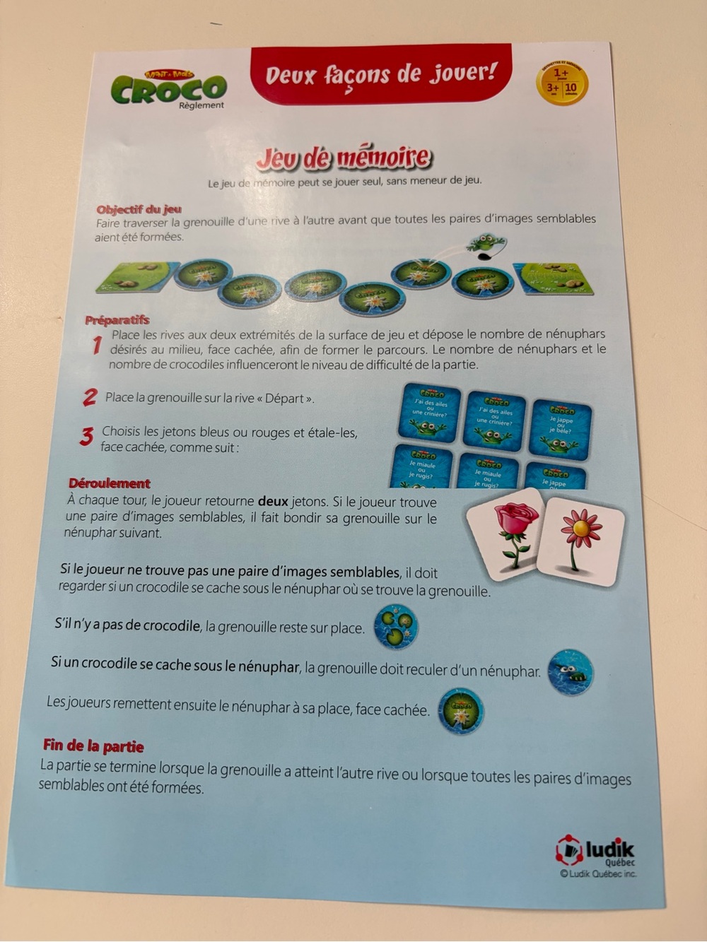 Croco Memory & Riddle Game - Picture 7 of 9